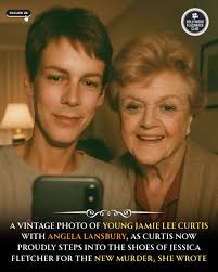 Angela Lansbury defined an era of television with her role as Jessica  Fletcher, the sharp, compassionate, and endlessly curious mystery writer of  Murder, She Wrote. To see a young Jamie Lee Curtis