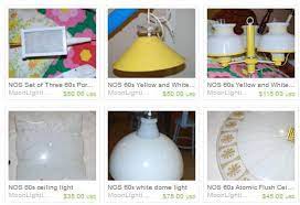 No search results for vintage industrial lighting etsy. 200 New Old Stock 1960s And 1970s Vintage Lights From Moon Lighting Vintage On Etsy