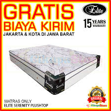 Merek spring bed elite adalah salah satu merek spring bed terbaik dan paling terkenal di indonesia. Free Ongkir Spring Bed Kasur Matras Elite Serenity Plushtop 180x200 Khusus Area Jabodetabek Lazada Indonesia