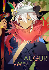 His character has dark brown skin and stark white hair. Anime Characters With White Hair