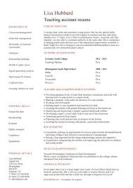 A cv that is optimized for the first impression. Student Entry Level Teaching Assistant Resume Template