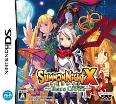 Summon Night X Tears Crown Nds Rom Jpn English Patched Https Www Ziperto Com Summon Night X Tears Crown Summoning Japanese Games Fantasy Role Playing