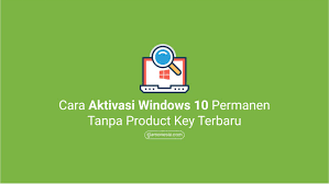 Check spelling or type a new query. 6 Cara Aktivasi Windows 10 Permanen Tanpa Product Key Offline