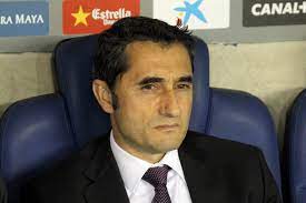 Ernesto valverde was coach of the fc barcelona first team for 163 official games, winning 108 (66.25%), 35 draws (21.47%) and 20 defeats (12.26%). Fc Barcelona Enrique Erbe Barca Manager Lobt Ernesto Valverde Deutlich