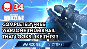 Cod warzone thumbnail using free gimp software tutorial by jamespad. Free Warzone Video Thumbnail Photoshop Youtube