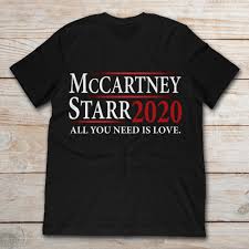 You were blinded by love, as the german idiom goes. Mccartney Starr 2020 All You Need Is Love T Shirt Teenavi
