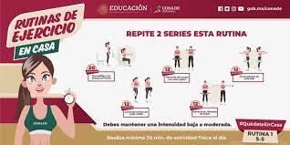 Pero antes, una aclaración importante. Conade Proporciona Rutinas Para Hacer Ejercicio En Casa