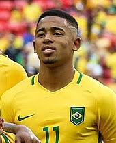 Gabriel fernando de jesus is a brazilian professional footballer who plays as a forward for premier league club manchester city and the braz. Gabriel Jesus Wikipedia