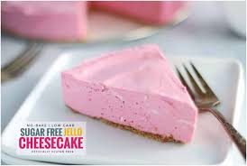 Fruity, nutty, zesty, and chocolatey goodness awaits! No Bake Sugar Free Jello Cheesecake Low Carb Dessert Recipe