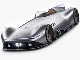 3d Model Mercedes Benz Vision Eq Silver Arrow Concept In 2020 Super Cars Mercedes Benz Honda Nsx R