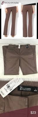 Nwt Ny Co Bootcut Dress Pants In Tan Brand New Ny Co 7th