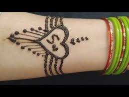 Find the perfect letter s stock photos and editorial news pictures from getty images. S Letter Tattoo With Heart Mehndi Design Special Someone Love Tattoos 2019 Y Simple Henna Tattoo Mehndi Designs For Hands Simple Mehndi Designs