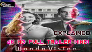Wanda Vision Trailer In Hindi Wanda Vision Explained In Hindi Latest Trailer Hindi Dubbed 2021 Youtube