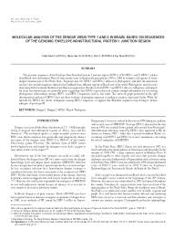 2020 marks a decade of dengue dengue dengue and to celebrate it, we are releasing the humos ep series, a collection of remixes, edits and unreleased original tracks. Molecular Analysis Of The Dengue Virus Type 1 And 2 In Brazil Based On Sequences Of The Genomic Envelope Nonstructural Protein 1 Junction Region