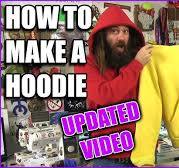 How to Make a Hoodie - Sewing from Scratch - Tock Custom - How to use a  Sewing Machine