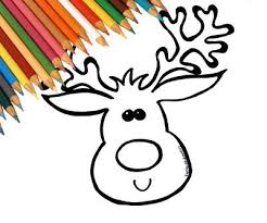 Renna Di Natale Pagina Da Colorare Disegno Per Bambini Download Da Stampare Pagina Da Colorare Kawaii Carino Last Colorful Art Coloring Pages Rudolph Christmas
