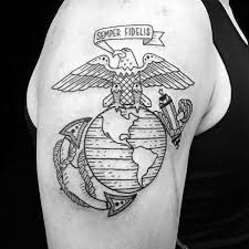 Maine recon tattoo on bicep. Top 91 Marines Tattoo Ideas 2021 Inspiration Guide