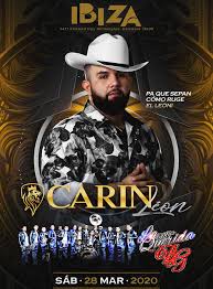 Mais ouvidas de carin leon. Carin Leon Banda Brisa Guanajuato Tickets Boletosexpress