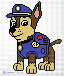 Chase pat patrowl png dessin pat patrouille dessin pixel art. Paw Patrol Pattern Chase Paw Patrol Perler Pattern Patrones Beads Plantillas Chase Paw Patrol Pixel Crochet Perler Patterns