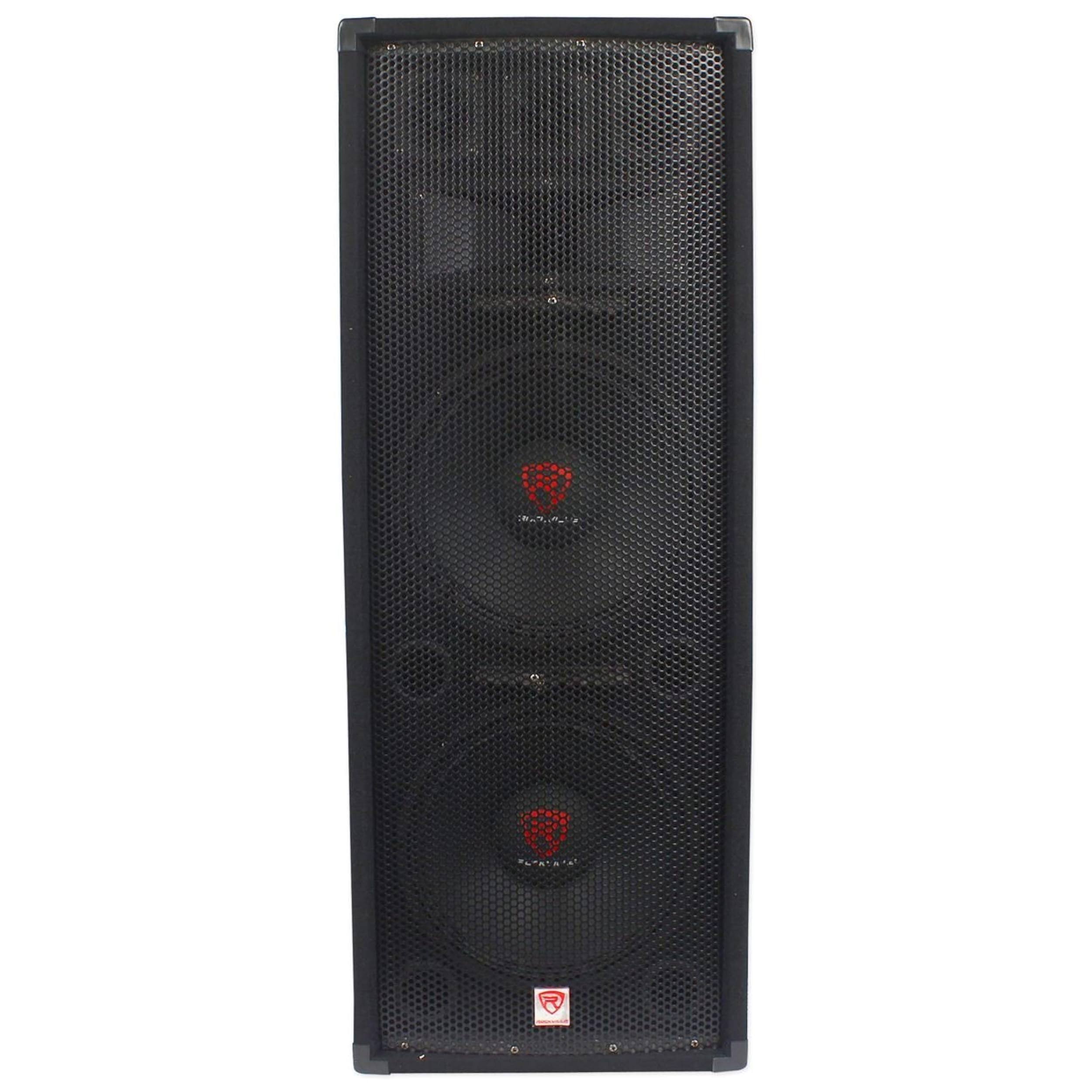 Rockville RSG12.2 Dual 12 2000 Watt 3-Way 4-Ohm Passive DJ/Pro Audio PA Speaker