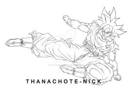 Ultra instinct goku vs jiren coloring pages. Goku Ui Coloring Pages Coloring And Drawing