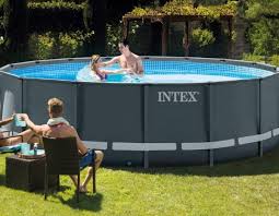 Piscine Tubulaire Ronde Intex 4m88 X 1m22 Avis 26326gn Accessoires