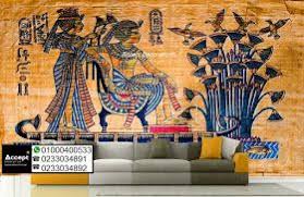 اثاث مودرن اكسبت فرنتشر ورق حائط فرعوني ورق حائط ثلاثي الابعاد فرعوني 3d wallpaper beach wallpaper home decor decals