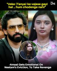 After Neelam's eviction, Amaal's heartbreak turns to rage as he blames  Tanya and plots revenge. 💔😮 . #bigboss #bigboss19 #fblifestyle  #tanyamittal #AbhishekBajaj #amaalmallik #bollywood #salmankhan