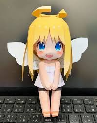 Kanchal From Ishuzoku Reviewers Paper Craft My Paper Craft Anime Crafts Anime Paper Paper Crafts