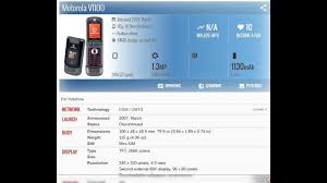 Motorola V1100 PRICE AND SPECIFICATION ...