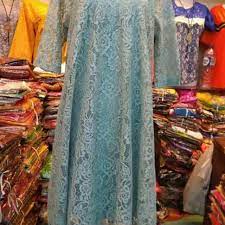 Model baju gamis terbaru 2020. Dress Brokat Babydoll Fesyen Wanita Pakaian Wanita Gaun Rok Di Carousell
