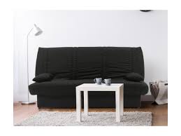 La banquette clic clac avec coffre de rangement egypte est pense pour les petits espaces. Canape Clic Clac 100 Coton Avec Coffre De Rangement Noir Coussins Assortis Farwest Ii