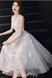 Váy ngắn công chúa dự tiệc