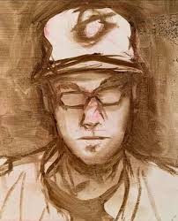 2 hours oil painting of my friend Shaun