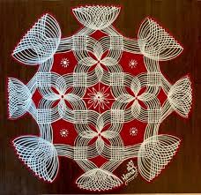 Pin By Zogenaamd Maria On Rangoli Designs Rangoli Designs Padi Kolam Beautiful Rangoli Designs