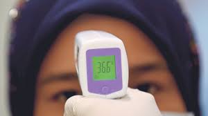 Thermometer non contact merupakan alat ukur suhu yang dapat mengukur suhu seperti suhu tubuh tanpa harus disentuh karena alat ini menggunakan sensor suhu. Covid 19 Guna Pengimbas Suhu Disahkan Dapat Kelulusan Kkm