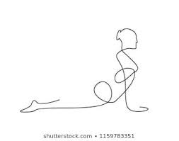 Shop the best yoga wear & accessories for yoga and working out. Continuous Line Drawing Of Women Fitness Yoga Concept Vector Health Illustration Desenho Em Linha Continua Arte De Ioga Tatuagem Da Vida