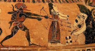An oracle declared that the only way to be rid of the beast was to offer the king's daughter as sacrifice. Trojan Cetus Ketos Troias Sea Monster Of Greek Mythology