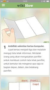 Anda juga dapat menggunakan imajinasi untuk mendesain dari awal. Langkah Langkah Membuat Pamflet Jangan Ngasal Yang Bener Brainly Co Id