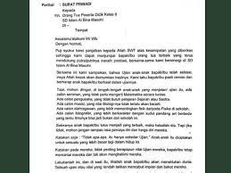 Oleh karena itu, di bawah ini seruni akan memberikan beberapa contoh surat pribadi beserta bagaimana cara menuliskannya dengan benar. Viral Isi Surat Edaran Sekolah Tak Biasa Bikin Warganet Haru Citizen6 Liputan6 Com