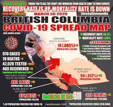 Join premier john horgan, adrian dix, minister of health, and dr. Okanagan College Student Designs Map Tracking Spread Of Covid 19 In B C Lake Country Calendar
