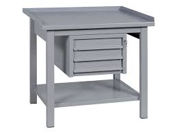 Banco da lavoro, cassetto per banco da lavoro, pannello forato, armadio. Banco Da Lavoro Per Officina Con 1 Cassettiera Acciaio L 100 250cm