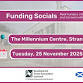 Funding Socials: Meet Funders, Find New Resources event image