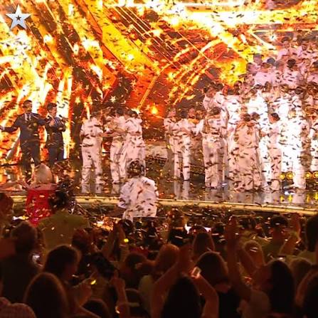 Sadeck Berrabah & LMA brought flawless synchronicity to the stage and won  Alesha's Live Show Golden Buzzer! ✨ | Britain's Got Talent