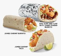 Del taco nutrition facts and nutritional contents including calories, fats, carbs, protein. Korean Taco Jumbo Shrimp Burrito Del Taco Hd Png Download Transparent Png Image Pngitem