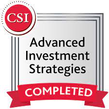 By choosing to continue, you will be taken to , a site operated by a third party. Advanced Investment Strategies Ais Credly