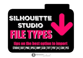 Download Silhouette Studio File Types Avoiding The Silhouette Studio File Not Supported Error Silhouette School