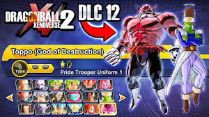 Additionally, toppo will make his debut as well. New Dlc 12 Characters Unlocked Xenoverse 2 All Pikkon Toppo Skills Movesets Voices Gameplay In 2021 Gameplay The Voice Unlock