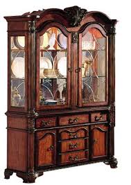 It adds a cozy french country look to your space, and illuminates your favorite china patterns to boot! Acme Furniture China Cabinet 04079 Cherry Appliances Connection