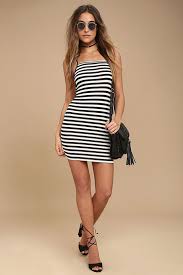 Black And White Striped Bodycon Dress Outfit Billabong Dream Song Black And White Striped Bodycon Dress Striped Dress Outfit White Striped Dress Outfit Striped Bodycon Dress
